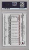 Jordan Lawlar from the 2024 Topps Chrome set graded by PSA and given an overall grade of 10.