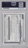 Kevin Alcantara from the 2021 Bowman 1st Edition set graded by PSA and given an overall grade of 10.