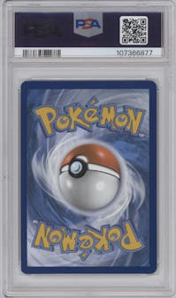 Bloodmoon Ursaluna ex from the 2024 Pokemon SV set graded by PSA and given an overall grade of 9.