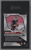 Michael Penix Jr. from the 2024 Panini Prizm set featuring a Silver Prizm parallel graded by SGC and given an overall grade of 10.