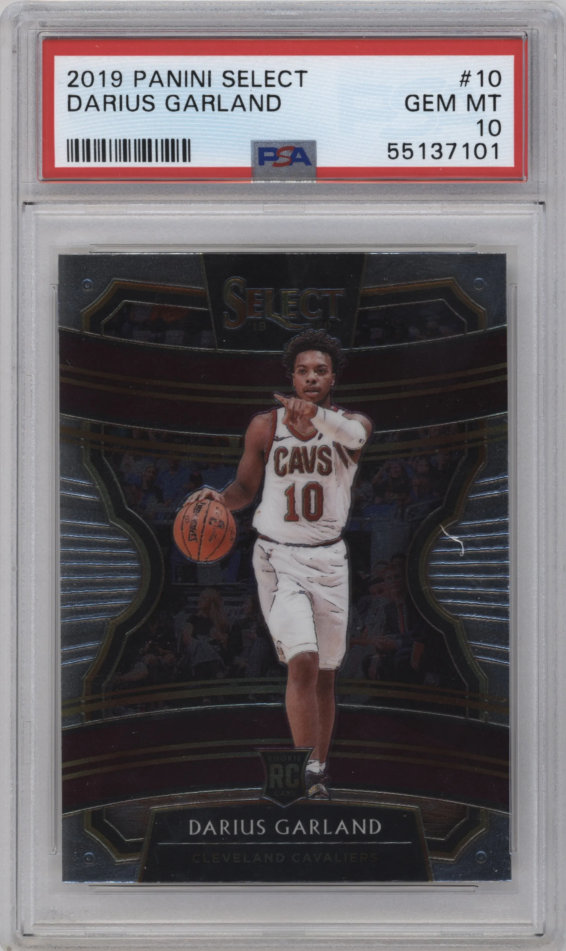 2019 Panini Select Darius Garland PSA 10