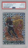 Ja'Marr Chase from the 2021 Panini Donruss Optic set graded by PSA and given an overall grade of 10.