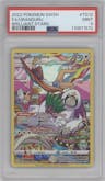 Oranguru from the 2022 Pokemon SWSH set graded by PSA and given an overall grade of 9.