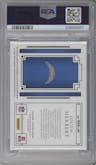 Justin Herbert from the 2020 Panini Impeccable set graded by PSA and given an overall grade of 10.