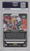 Jordan Love from the 2020 Panini Chronicles set featuring a Silver parallel graded by PSA and given an overall grade of 10.