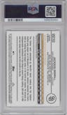 Jackson Merrill from the 2024 Topps Chrome Update set featuring a X-Fractor parallel graded by PSA and given an overall grade of 10.