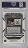 MarJon Beauchamp from the 2022-23 Panini Prizm  set featuring a Purple Ice parallel graded by PSA and given an overall grade of 9.