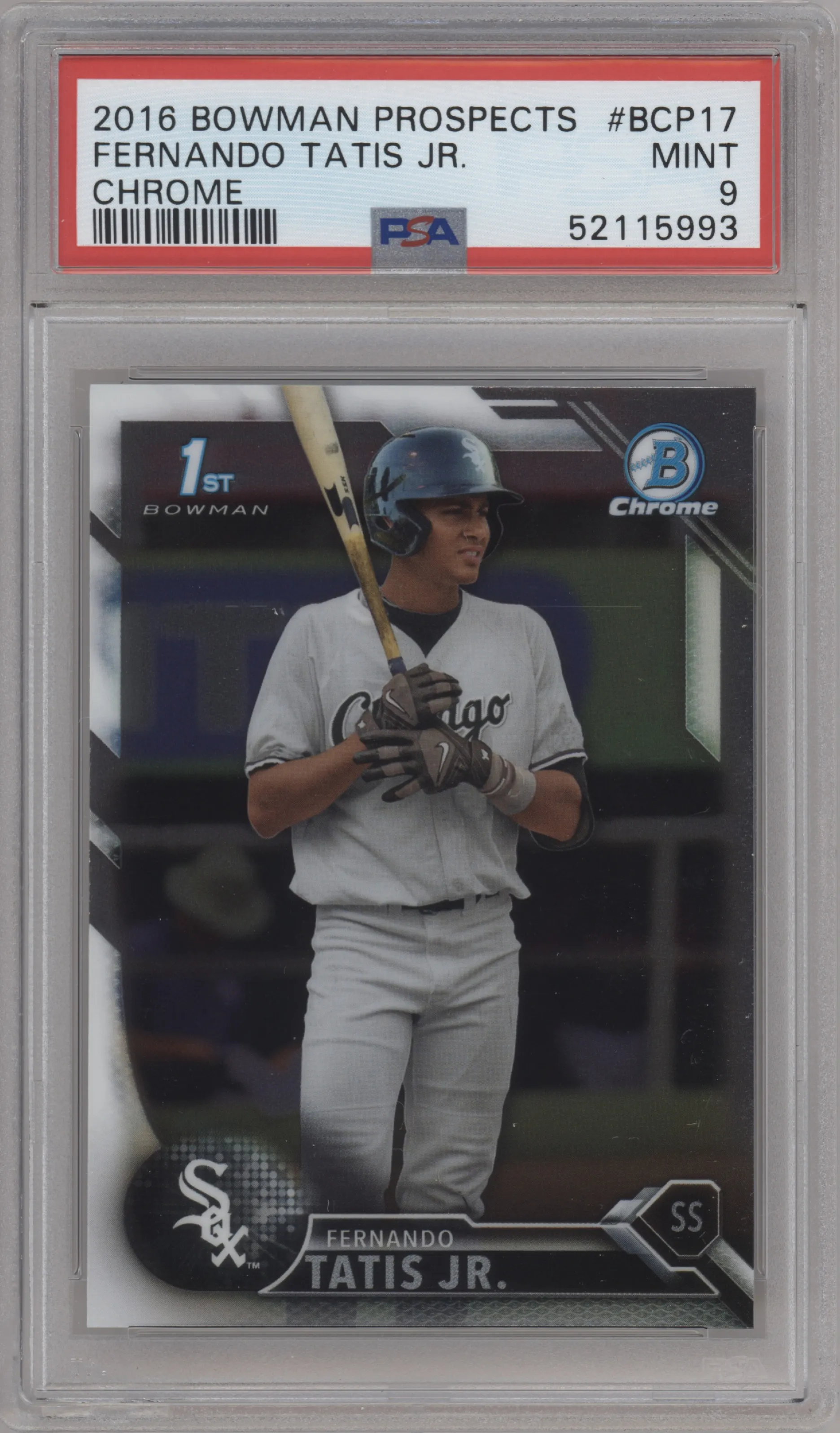 2016 Bowman Chr.Pros. Fernando Tatis Jr. PSA 9