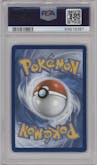 Espeon VMAX from the 2021 Pokemon SWSH set graded by PSA and given an overall grade of 10.