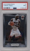 LeBron James from the 2012-13 Panini Prizm set graded by PSA and given an overall grade of 9.