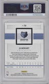 Ja Morant from the 2019-20 Panini Chronicles  set graded by PSA and given an overall grade of 9.