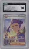 Kieran from the 2024 Pokemon SV JPN set graded by CSG and given an overall grade of 10.