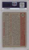 Tommy Holmes from the 1952 Topps set graded by PSA and given an overall grade of 4.