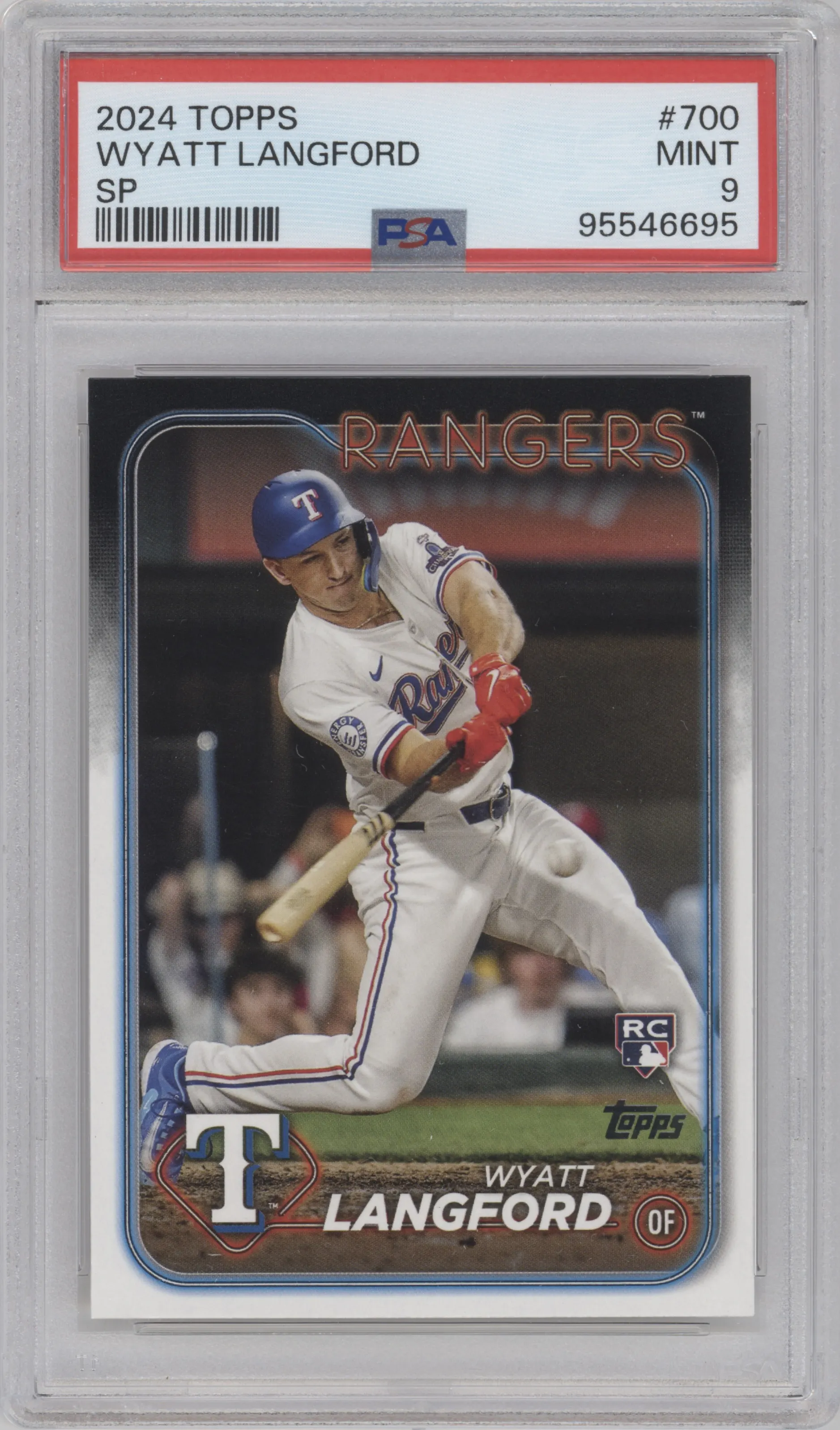 2024 Topps S2 Variation Wyatt Langford PSA 9