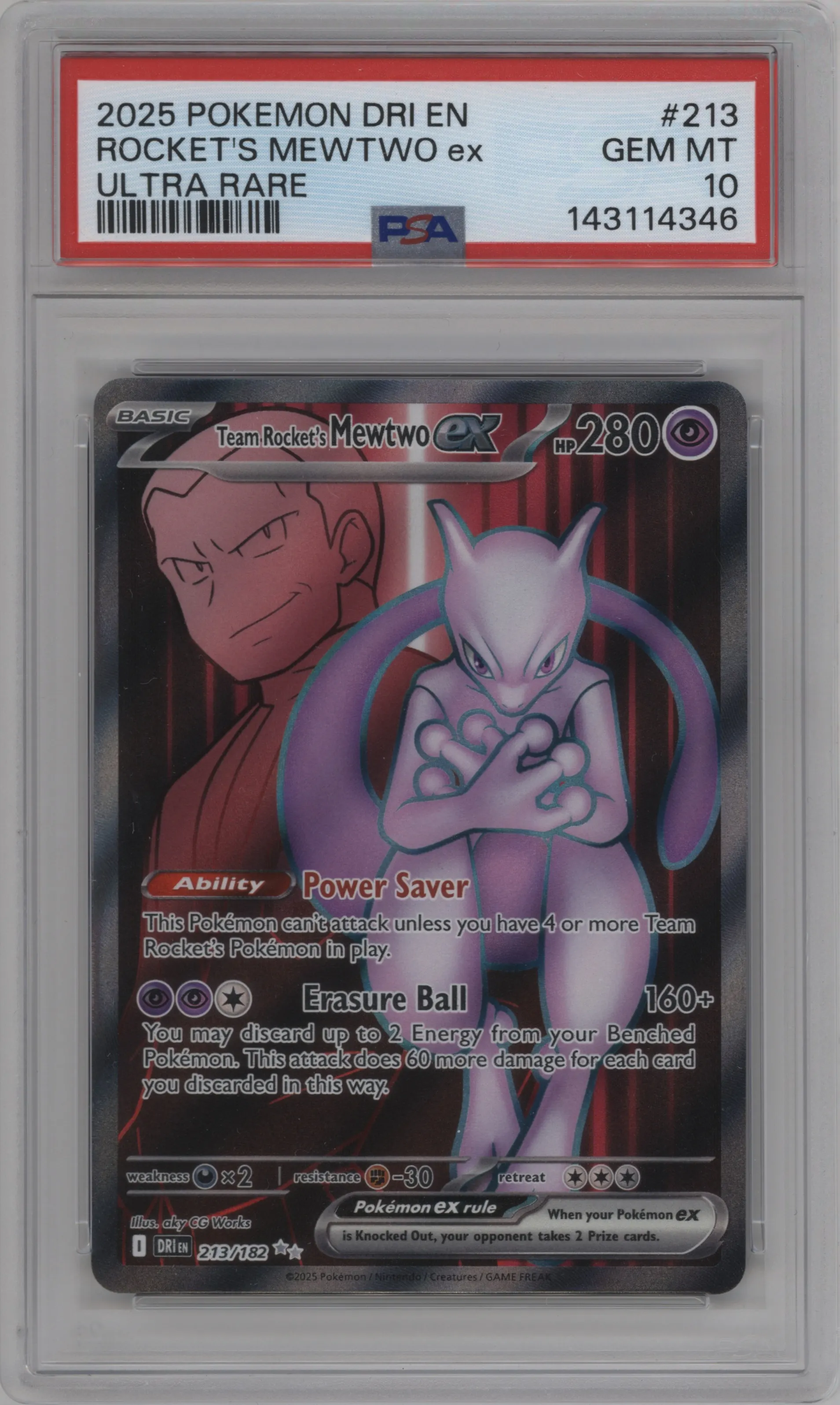 Team Rocket's Mewtwo ex