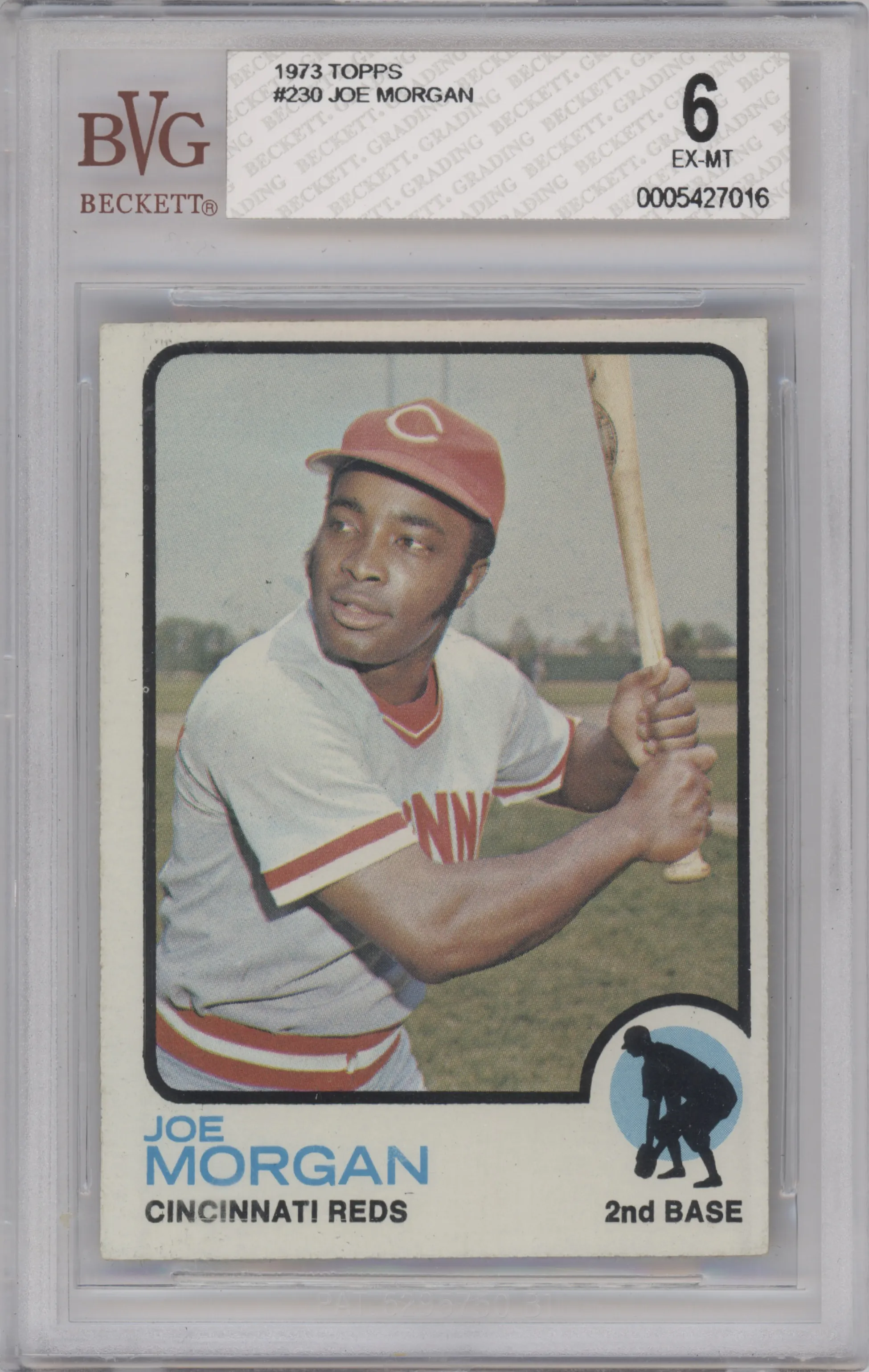 1973 Topps Joe Morgan BGS 6