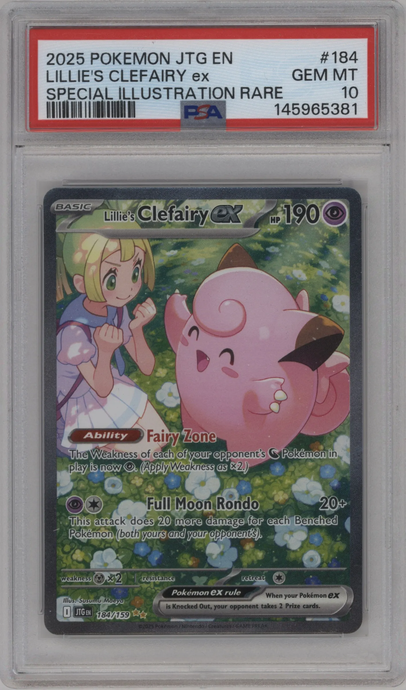 Lillie's Clefairy ex
