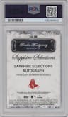 Braden Montgomery from the 2024 Bowman Draft Sapphire Edition set graded by PSA and given an overall grade of 10.