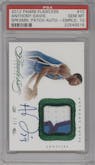 Anthony Davis from the 2012-13 Panini Flawless set featuring a Emerald  parallel graded by PSA and given an overall grade of 10.