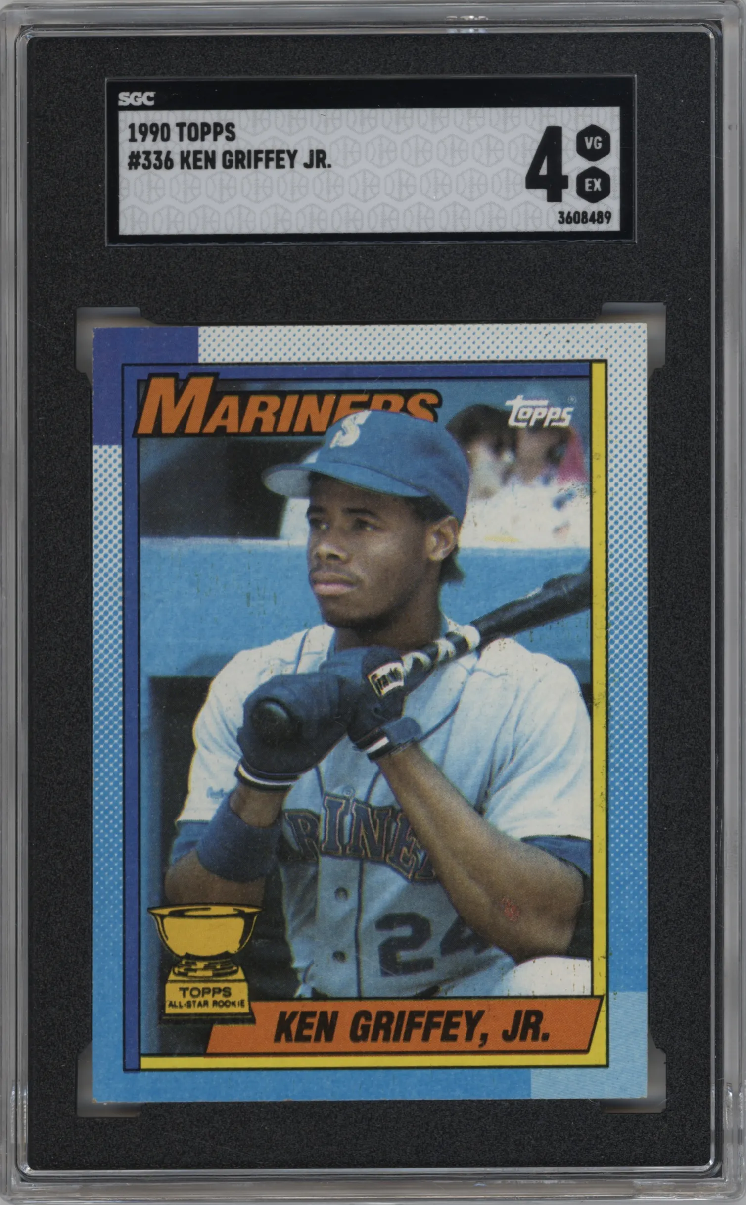 1990 Topps Ken Griffey, Jr. #336 SGC 4
