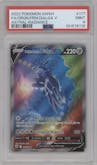 Origin Forme Dialga V from the 2022 Pokemon SWSH set graded by PSA and given an overall grade of 9.