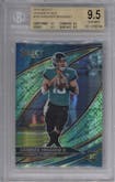 Gardner Minshew II from the 2019 Panini Select  set featuring a Dragon Scale parallel graded by Beckett and given an overall grade of 9.5.