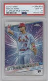 Masyn Winn from the 2024 Topps  set graded by PSA and given an overall grade of 10.