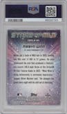 Masyn Winn from the 2024 Topps  set graded by PSA and given an overall grade of 10.
