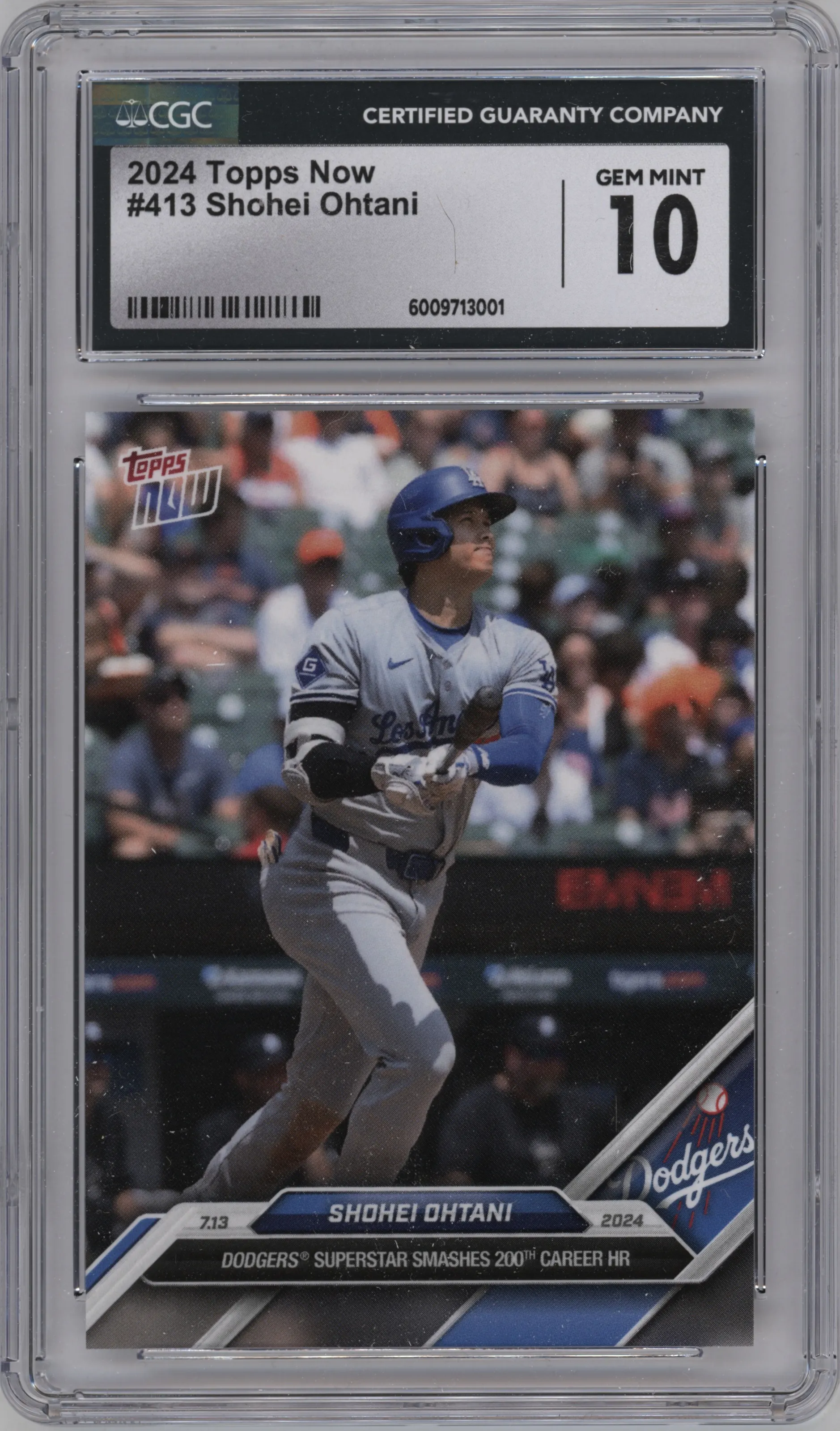 2024 Topps Now Shohei Ohtani #413 CGC 10