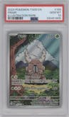 Pinsir from the 2024 Pokemon SV set graded by PSA and given an overall grade of 10.