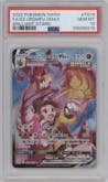 Single Strike Urshifu VMAX from the 2022 Pokemon SWSH set graded by PSA and given an overall grade of 10.