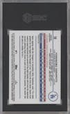 Yoshinobu Yamamoto from the 2024 Topps Chrome set featuring a X-Fractor parallel graded by SGC and given an overall grade of 9.5.