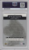 Michael Jordan from the 1998-99 Upper Deck Ovation set graded by PSA and given an overall grade of 9.
