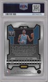 Brandon Miller from the 2023-24 Panini Prizm set featuring a Pink Ice parallel graded by PSA and given an overall grade of 10.