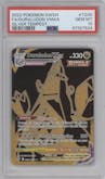 Duraludon VMAX from the 2022 Pokemon SWSH set graded by PSA and given an overall grade of 10.
