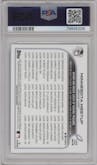 Ohtani/Maeda from the 2022 Topps  Series 1 set featuring a Rainbow Foil parallel graded by PSA and given an overall grade of 10.