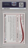 Mookie Betts from the 2014 Topps Update set graded by PSA and given an overall grade of 10.