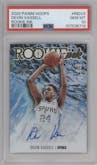 Devin Vassell from the 2020-21 Panini NBA Hoops set graded by PSA and given an overall grade of 10.