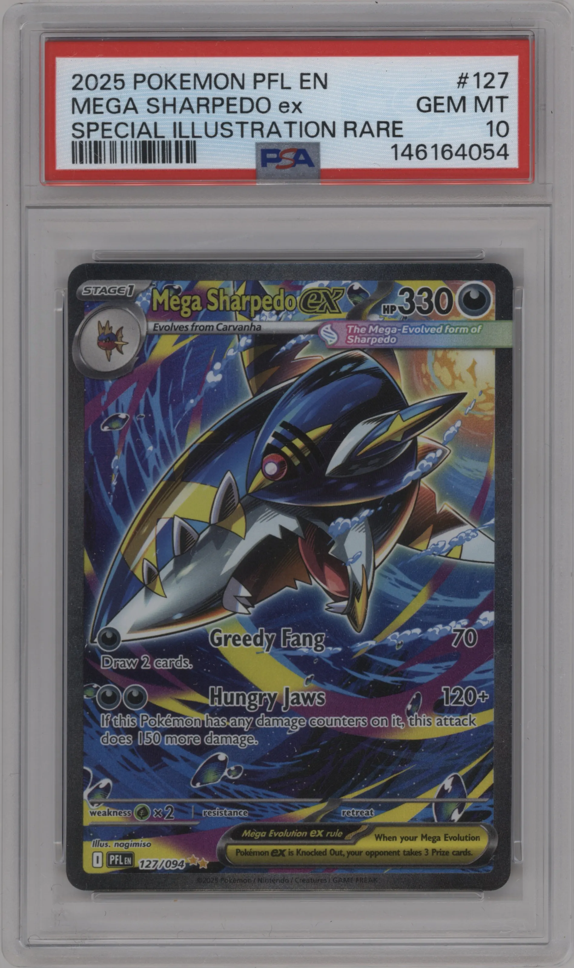 Mega Sharpedo ex