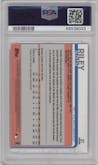 Austin Riley from the 2019 Topps Chrome Update set graded by PSA and given an overall grade of 10.