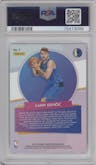 Luka Doncic from the 2018-19 Panini Revolution  set graded by PSA and given an overall grade of 9.