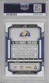 Tre'vius Hodges-Tomlinson from the 2023 Panini Score set graded by PSA and given an overall grade of 10.