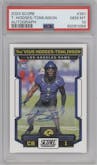 Tre'vius Hodges-Tomlinson from the 2023 Panini Score set graded by PSA and given an overall grade of 10.
