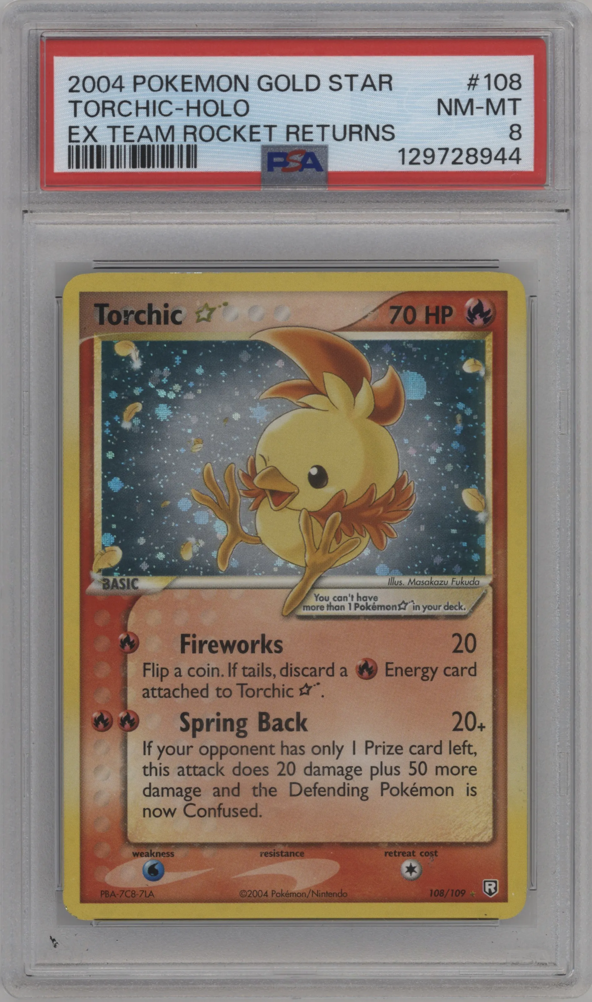 Torchic Gold Star