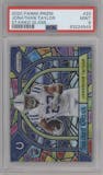 Jonathan Taylor from the 2020 Panini Prizm set graded by PSA and given an overall grade of 9.