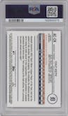 Colt Keith from the 2024 Topps Chrome Update set featuring a Red Refractor parallel graded by PSA and given an overall grade of 10.
