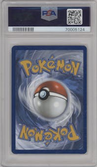 Smeargle from the 2022 Pokemon SWSH set graded by PSA and given an overall grade of 10.