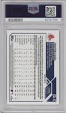 Triston Casas from the 2023 Topps Gilded Collection set featuring a Red parallel graded by PSA and given an overall grade of 9.