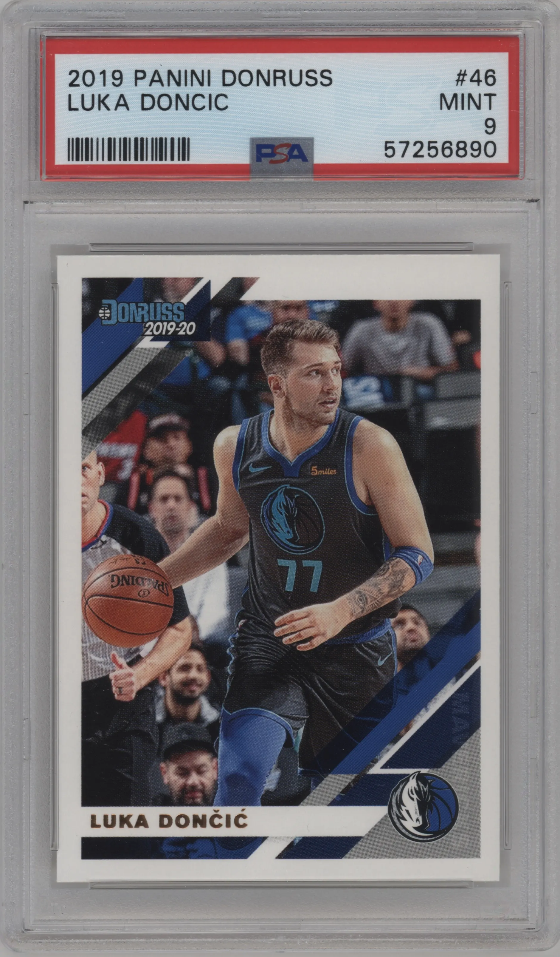 2019 Panini Donruss Luka Doncic PSA 9
