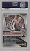 Caitlin Clark from the 2024 Panini Prizm WNBA set featuring a Ice Prizm parallel graded by PSA and given an overall grade of 9.